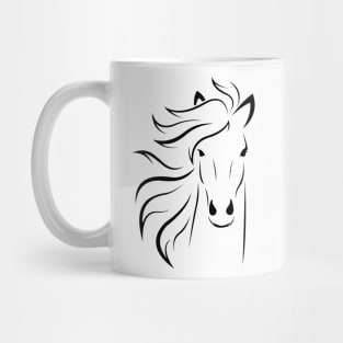 horse Design Mug